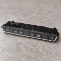 Audi B9 dashboard switch panel with illuminated PB Valves exhaust button