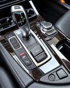 PB Valves exhaust valve controller installed in BMW F10 centre console